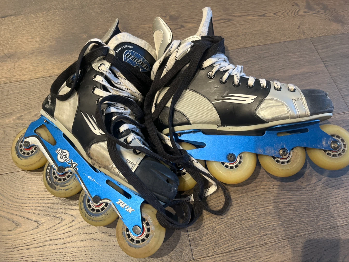 Bauer Inline Skates - Shifter XL with extra shoelaces
