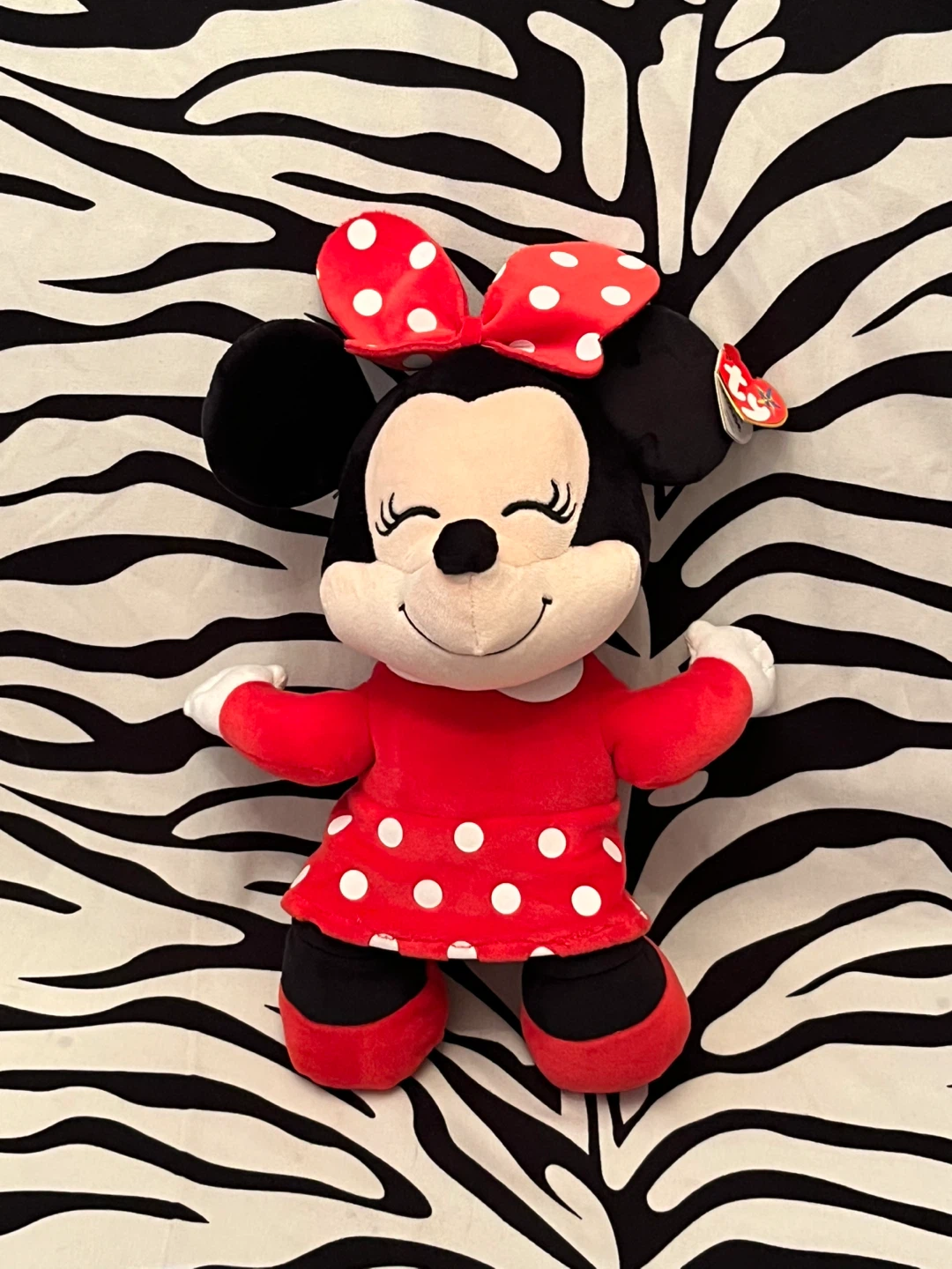 Disney Minnie Mouse Ty Beanie Babies collection plush toy
