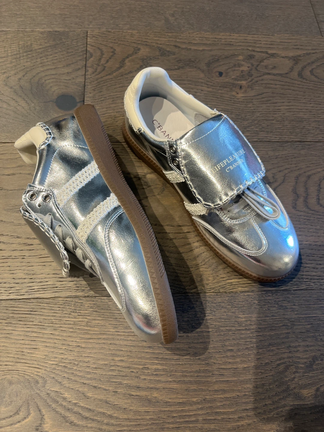 C'N'B Life Pleasure Silver Sneakers