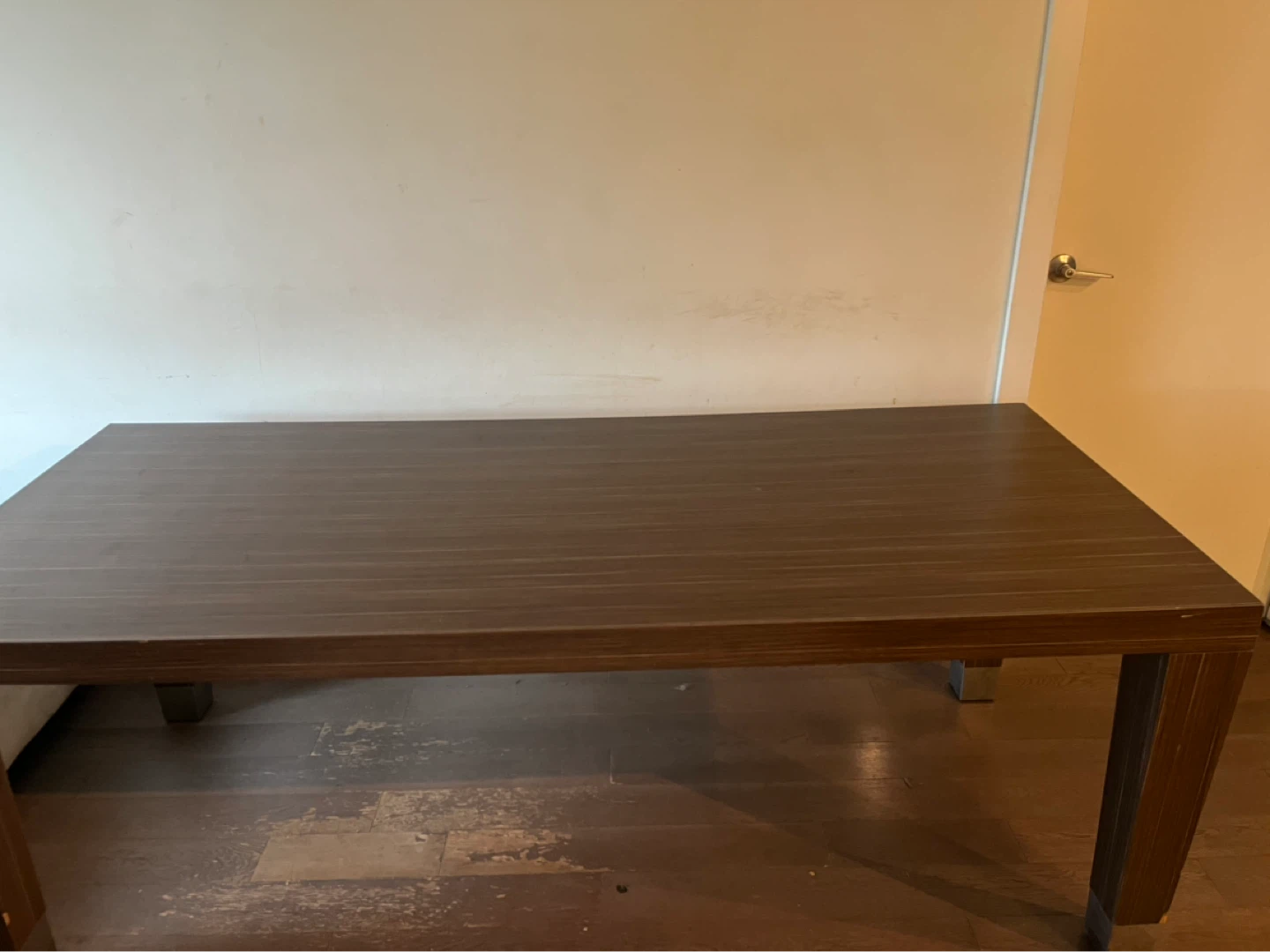 Dark Brown Dining Table