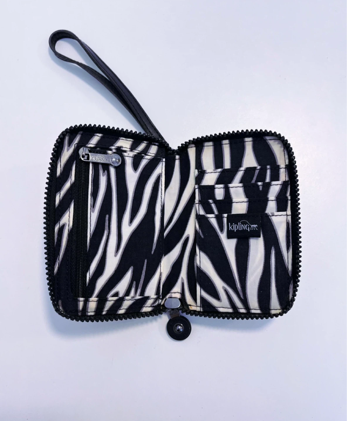 Kipling Zebra Print Wristlet Wallet - photo 3