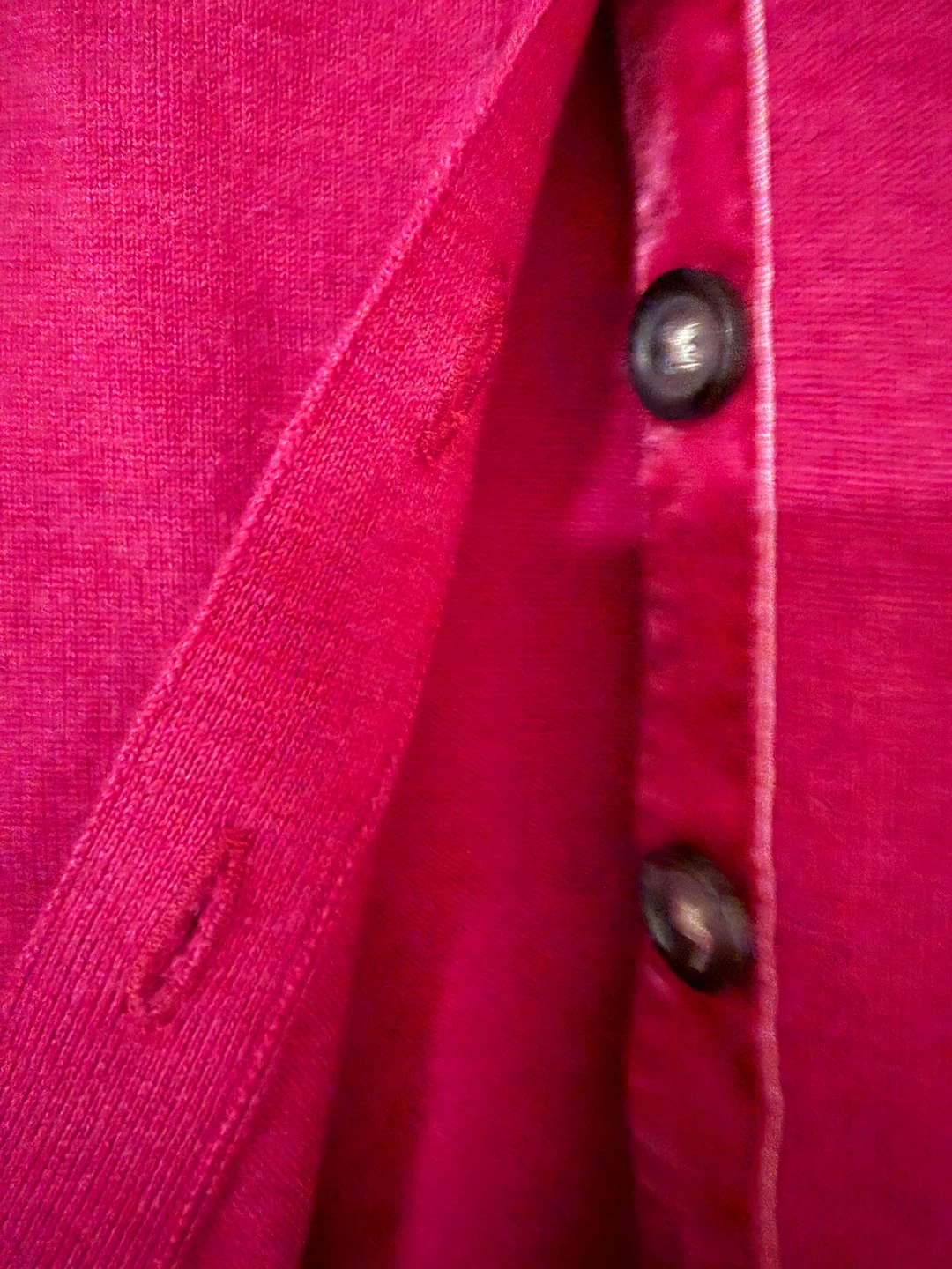 Banana Republic Pink Merino Wool Cardigan - Size M - photo 3