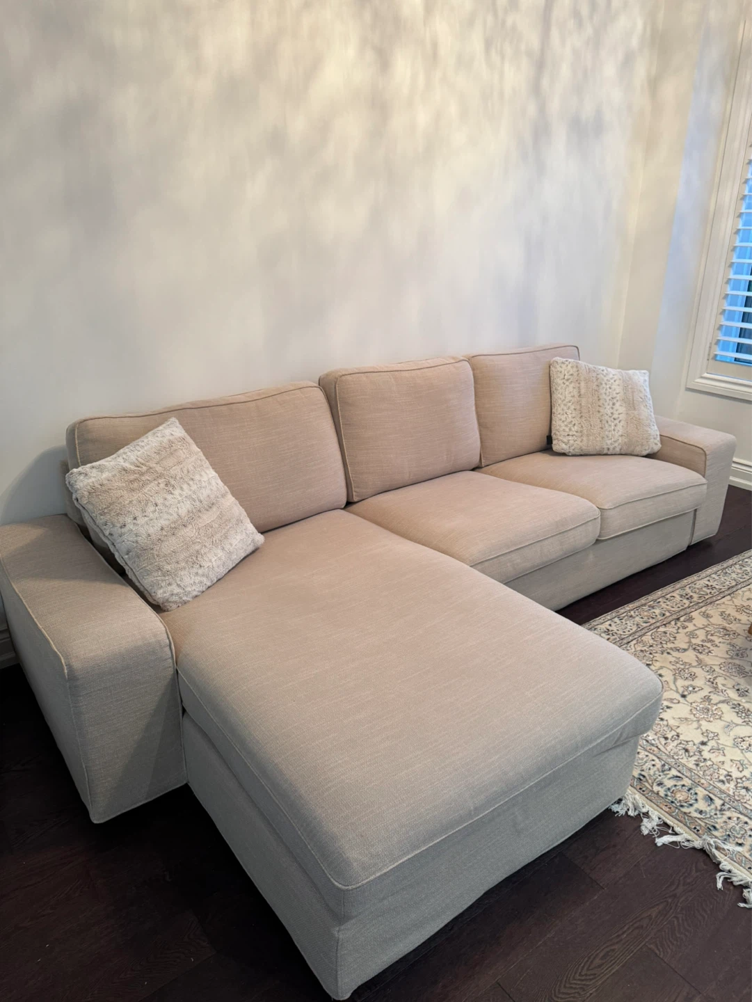 IKEA Kivik Sofa with Chaise Lounge