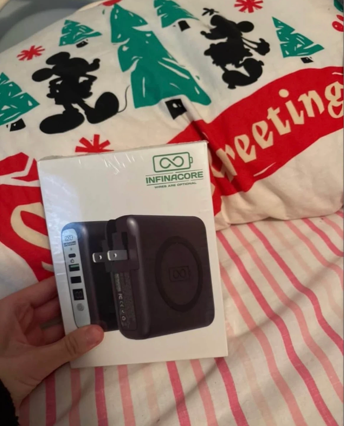 Infinacore Pandora travel charger still in packaging