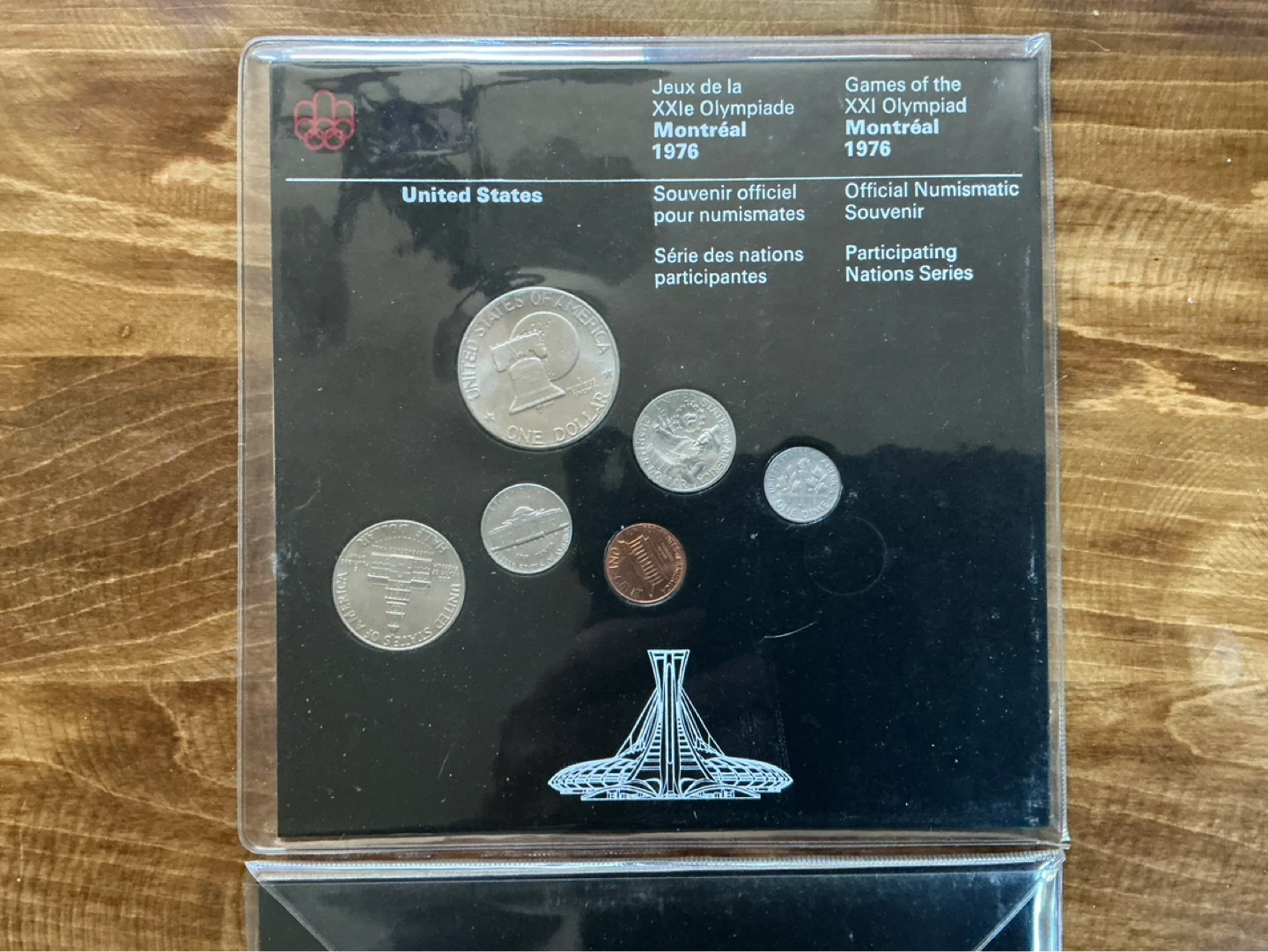 1976 Montreal Olympics Official Coin Sets - Canada & USA - photo 5
