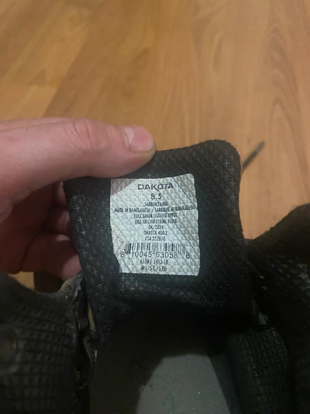 Dakota Workpro Series Steel Toe Boots Size 8.5 - photo 5