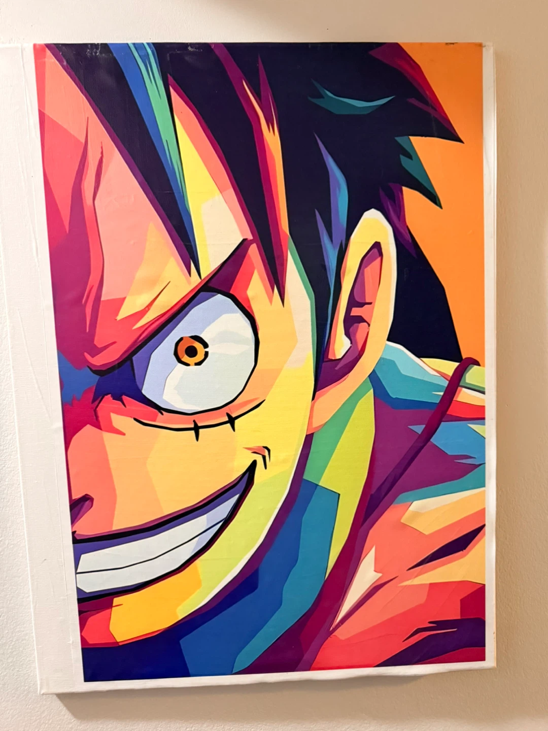 Monkey D. Luffy Anime Canvas Art