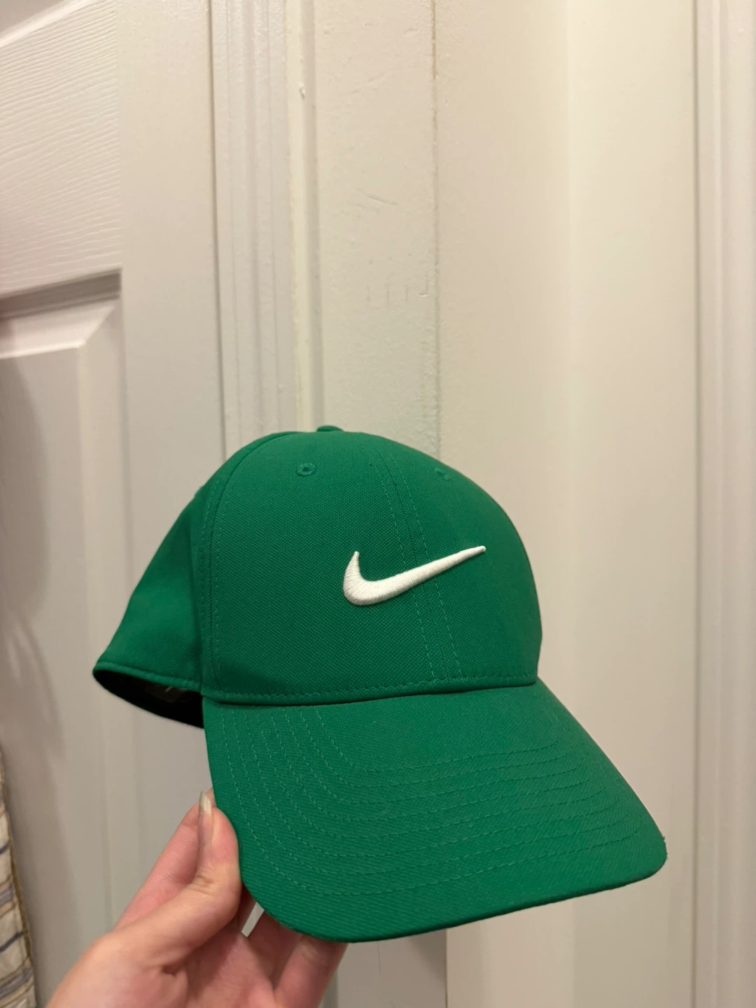Green nike cap