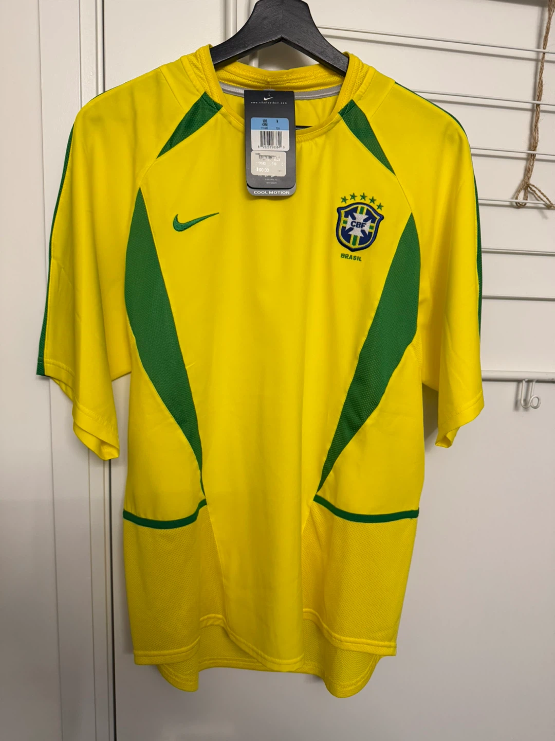 Nike Brazil National Team Soccer Jersey - Size M