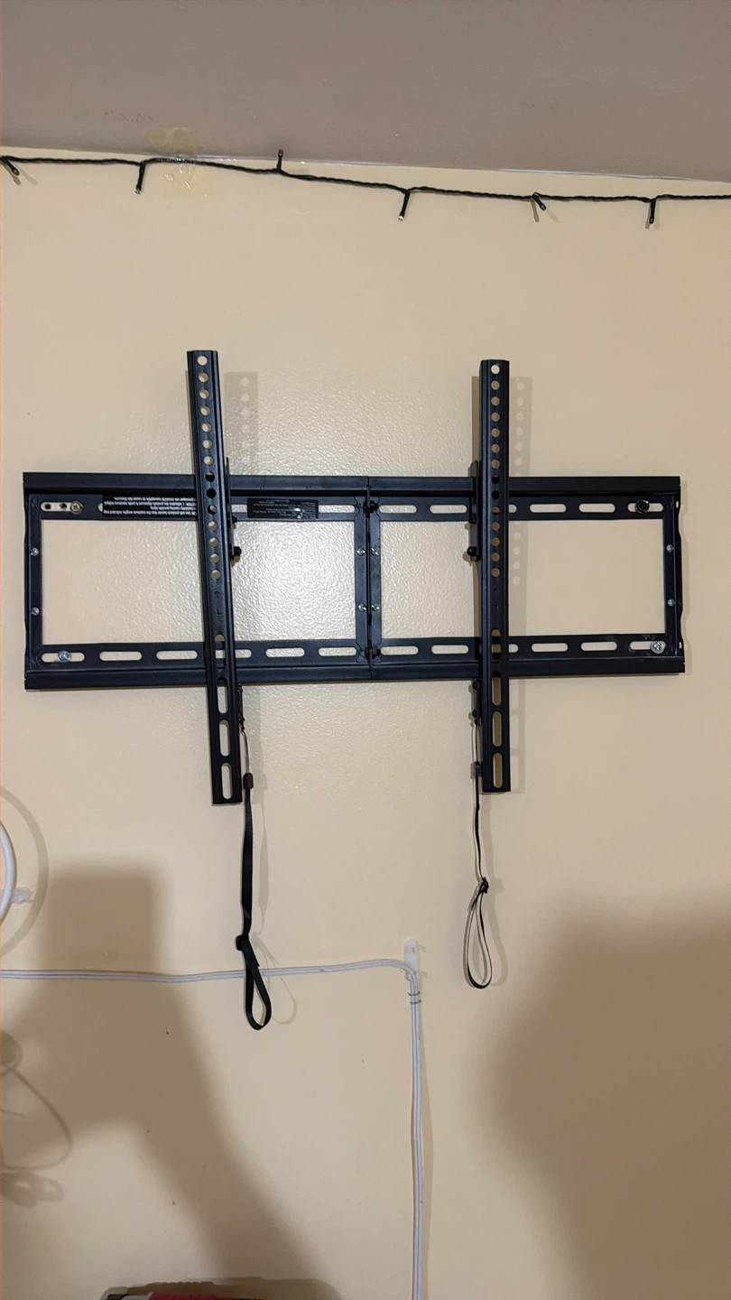 Black TV Wall Mount Bracket
