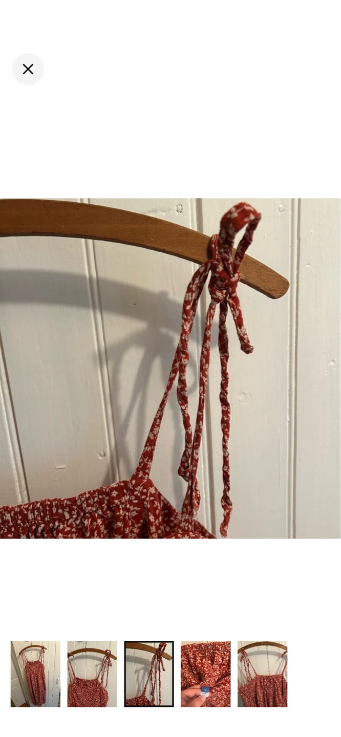 Old Navy Red Floral Sundress - photo 3