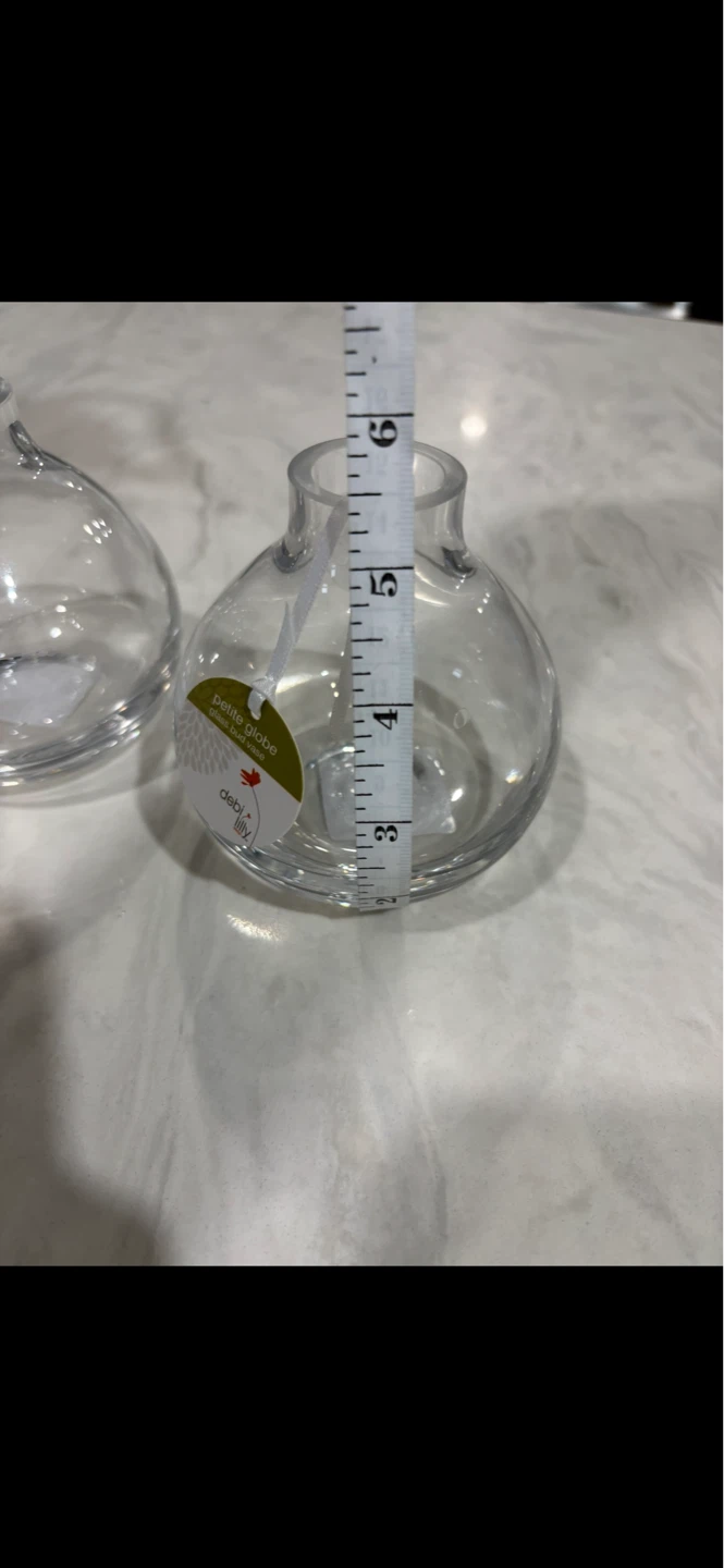 Debi Lilly Petite Globe Glass Bud Vases (Set of 3) - photo 2
