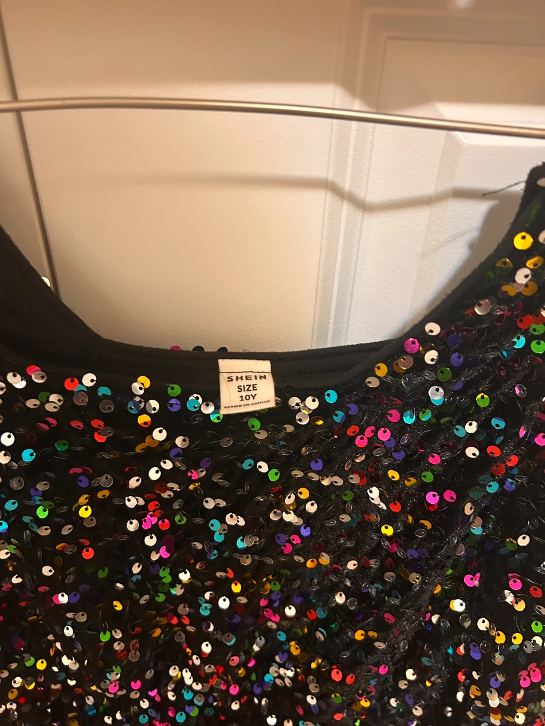 SHEIN Sequin Dress Size 10Y - photo 3
