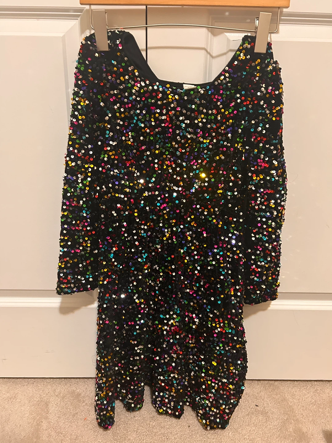SHEIN Sequin Dress Size 10Y - photo 2