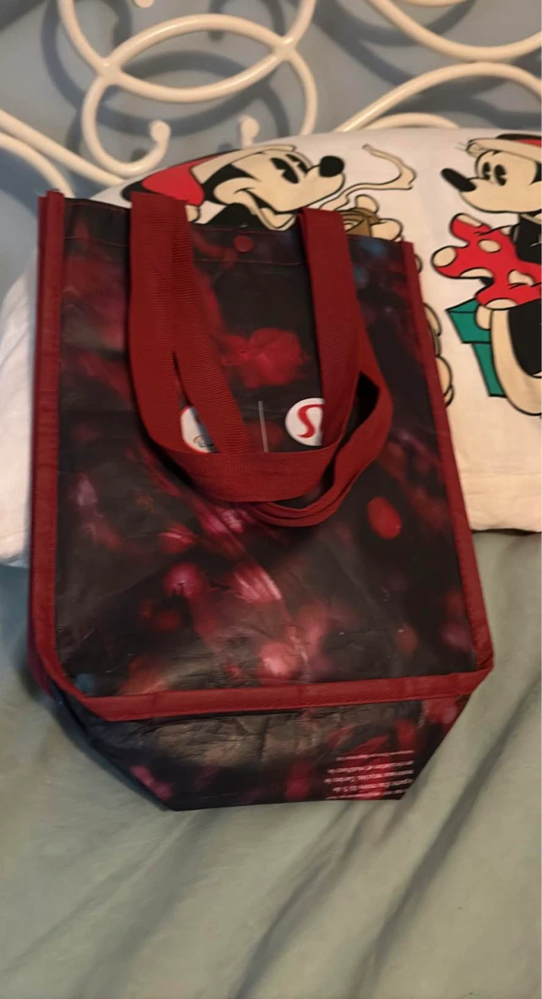 Lululemon Olympic red tote