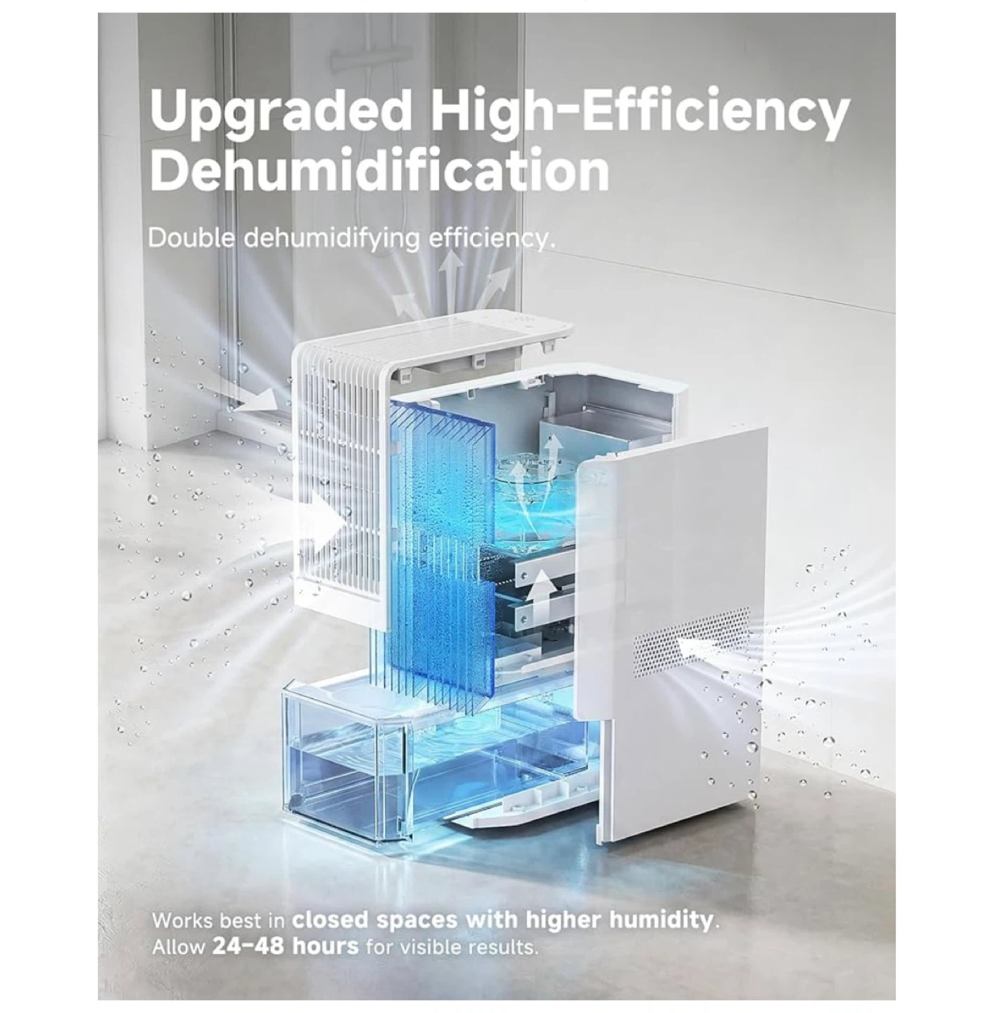 EasyAcc® Dehumidifier for Basement Q22 - photo 4