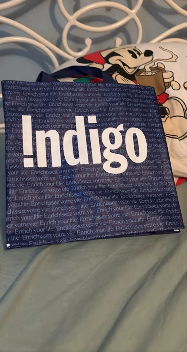 Indigo tote