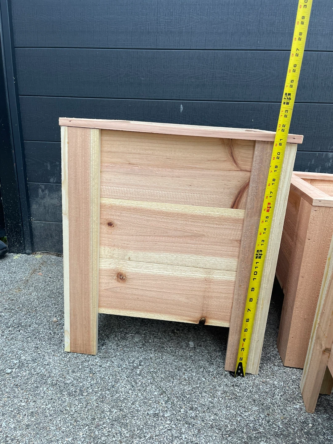 Cedar Wood Planter Box Set - photo 4
