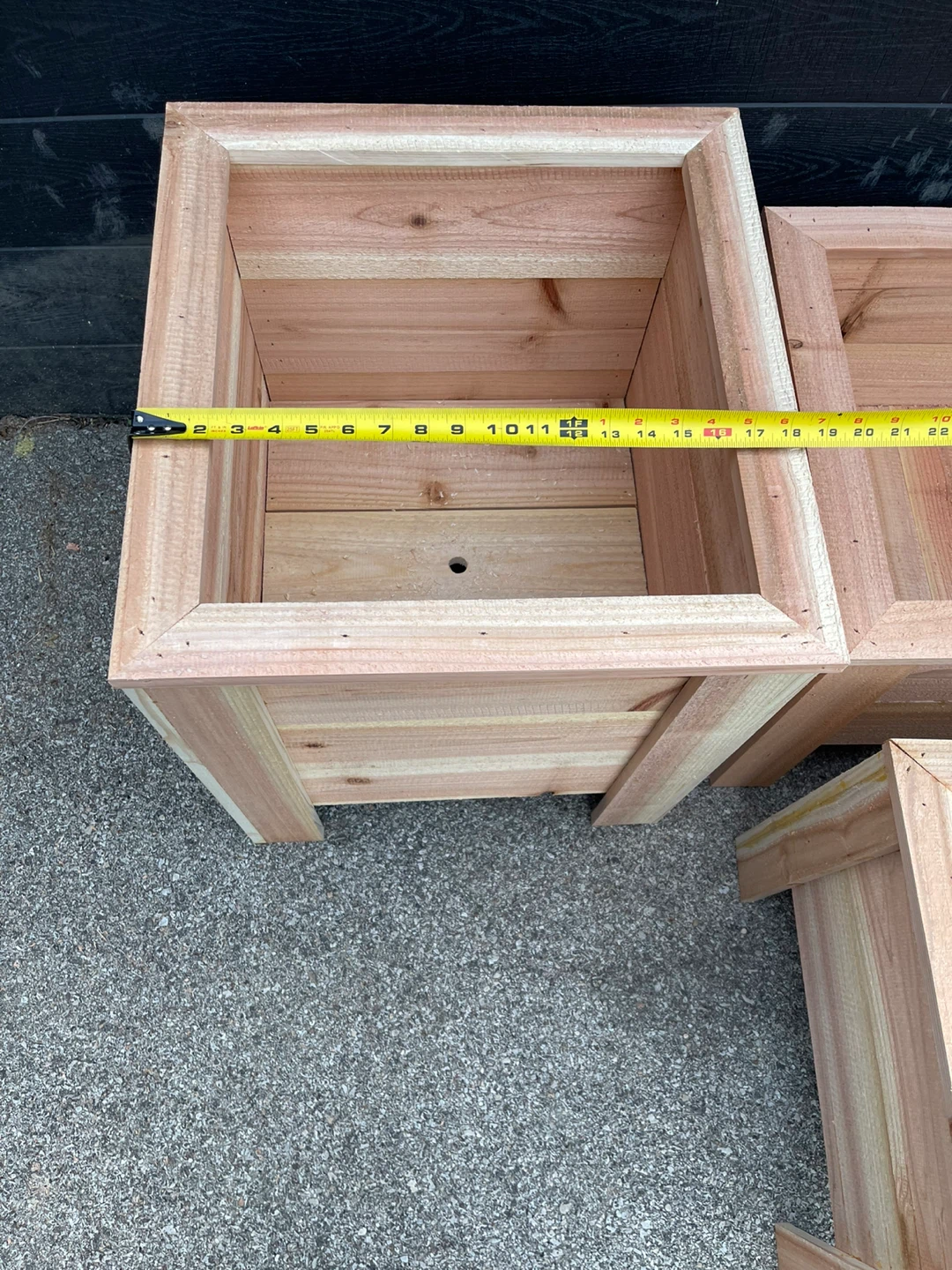 Cedar Wood Planter Box Set - photo 3