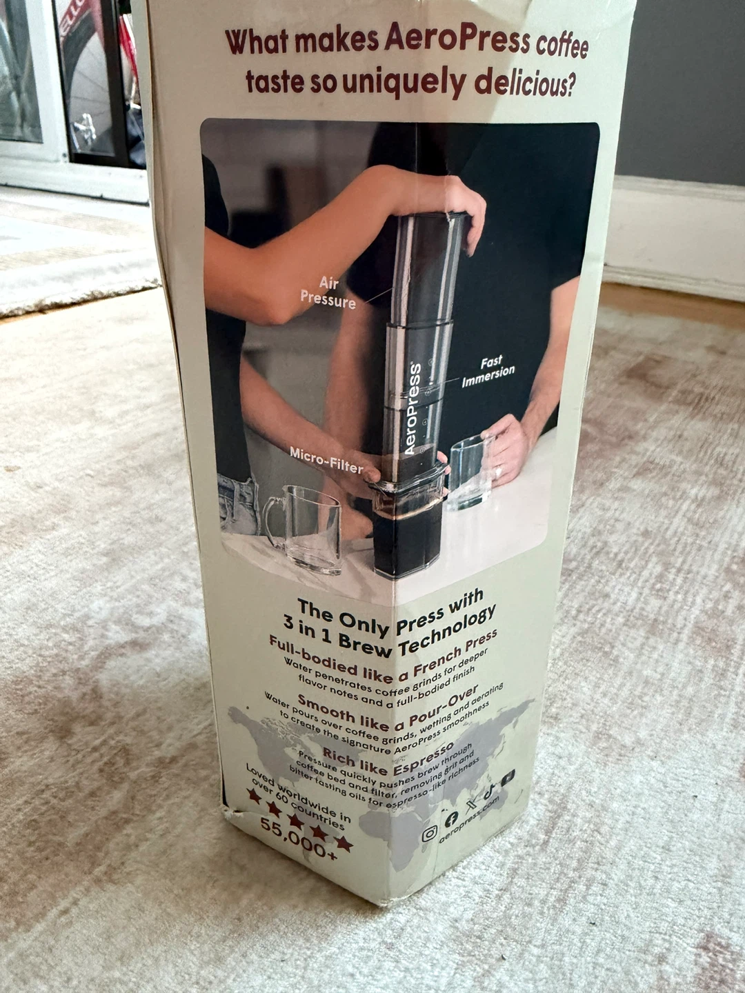 AeroPress Clear XL Coffee Maker