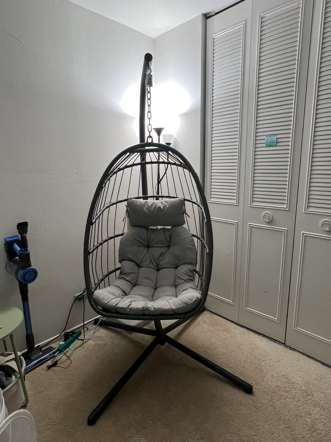 Hanging Egg Chair with Stand - photo 5