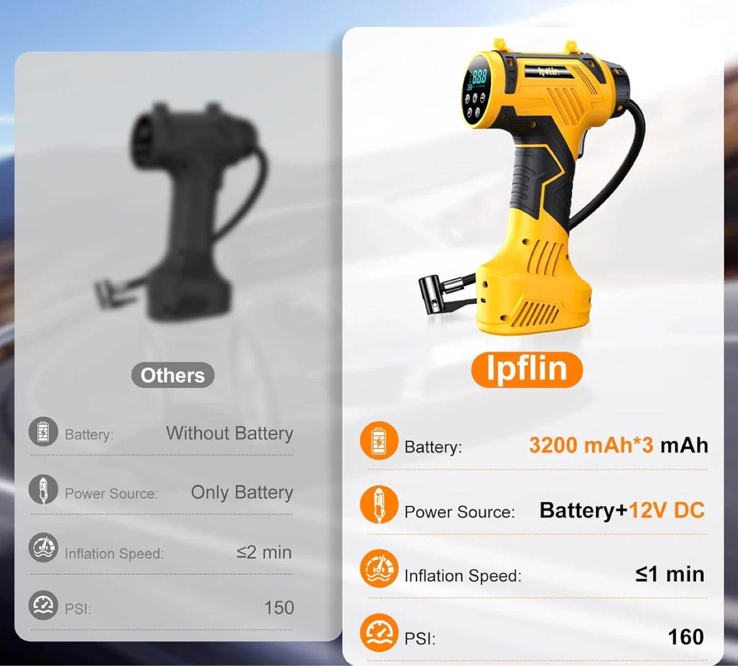 Cordless Portable Air Compressor - photo 2