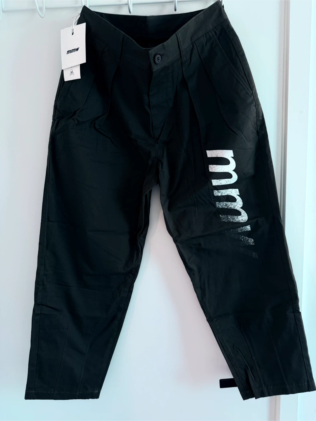 MMW Black Cotton Pants