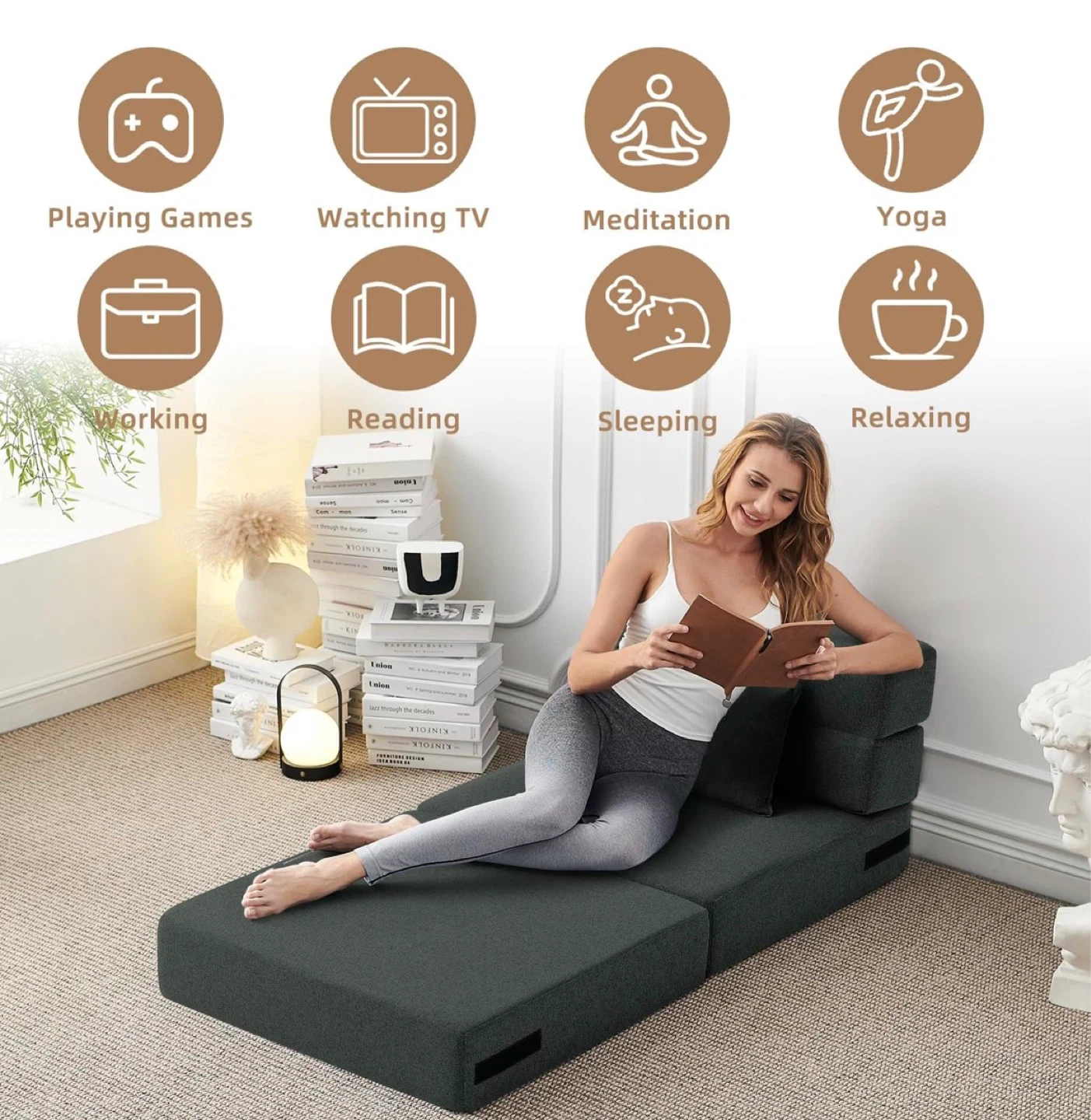 FILUXE Convertible Sofa Bed Chair - photo 3