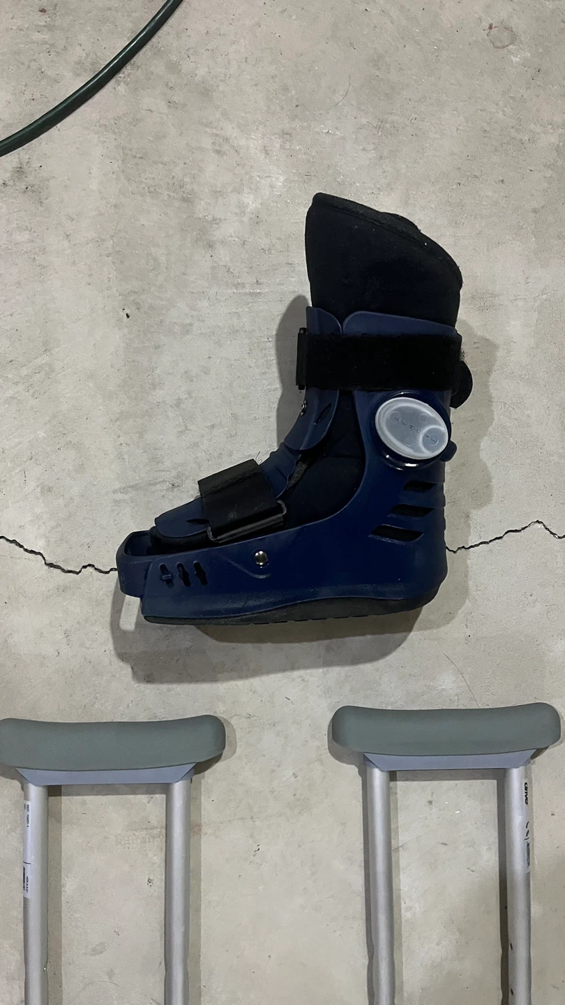 Walker Boot, Crutches, and Knee Scooter - photo 2