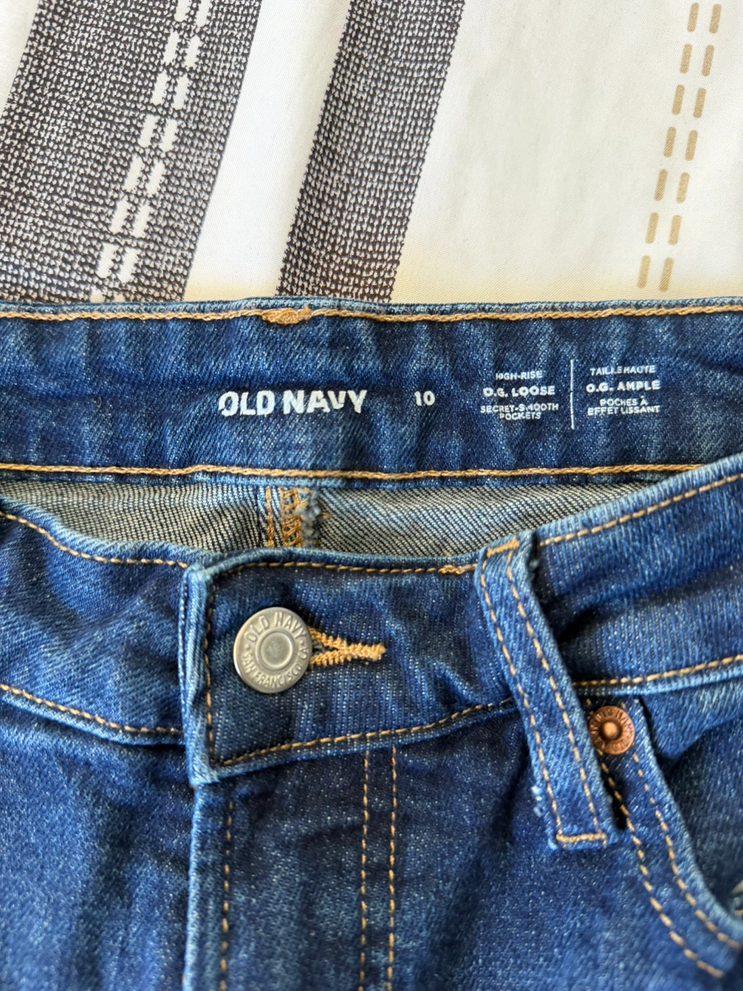 Old Navy O.G. Loose Jeans Size 10