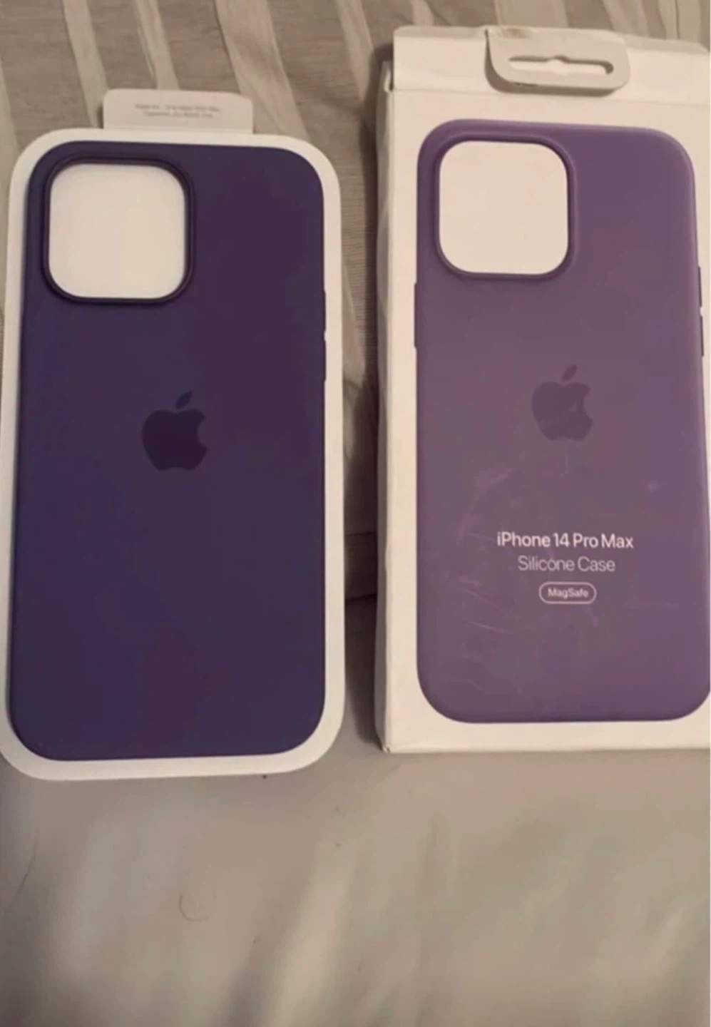 iPhone 14 Pro Max silicone MagSafe case colour iris
