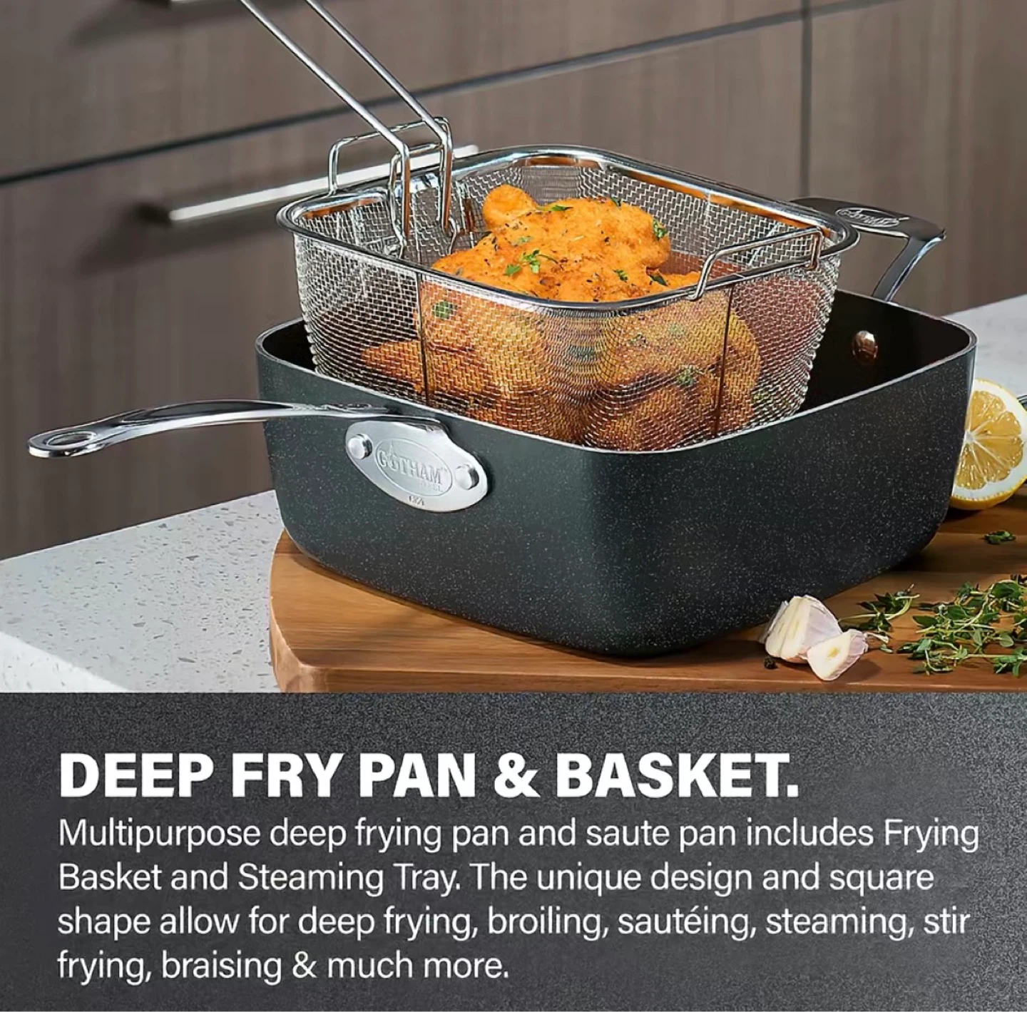 Granitestone 20 piece non stick cookware set - photo 3
