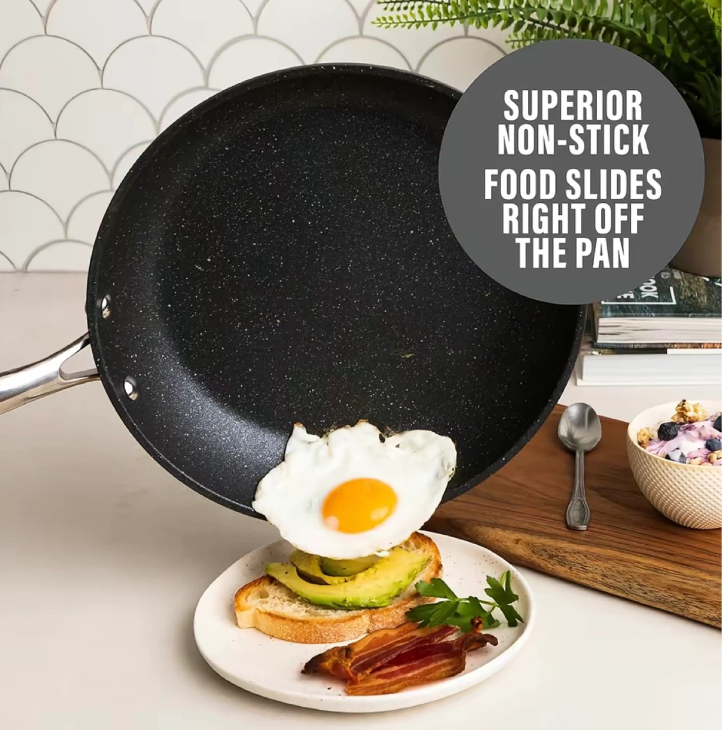Granitestone 20 piece non stick cookware set - photo 5