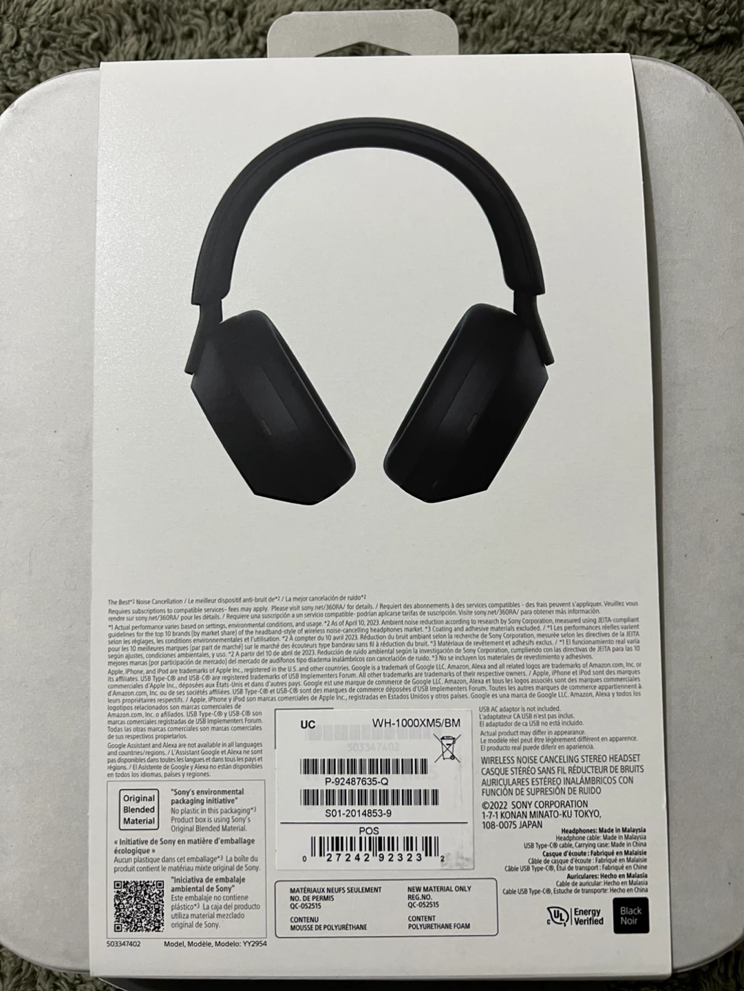 Sony WH-1000XM5 (Black) Lightly used. - photo 3