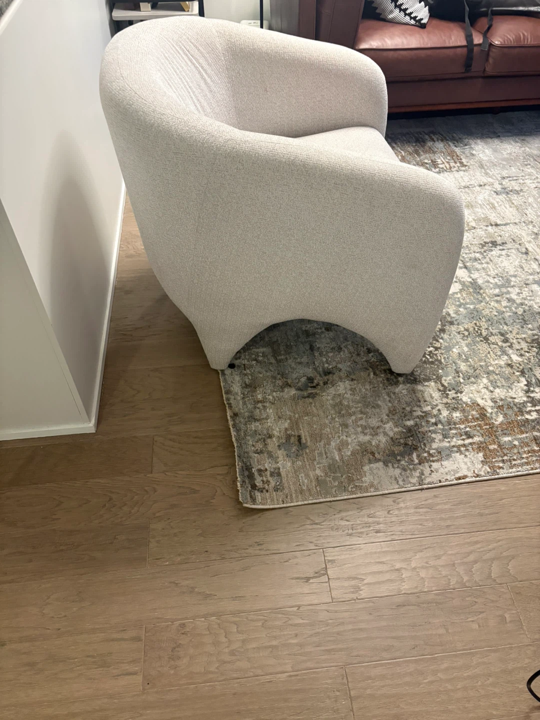 Boucle Accent Chair - photo 2