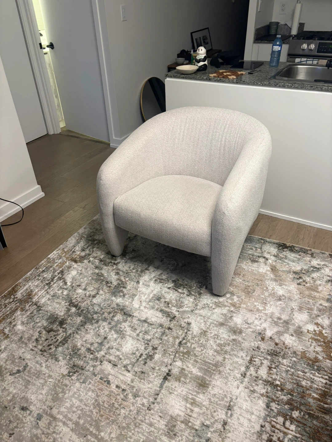 Boucle Accent Chair