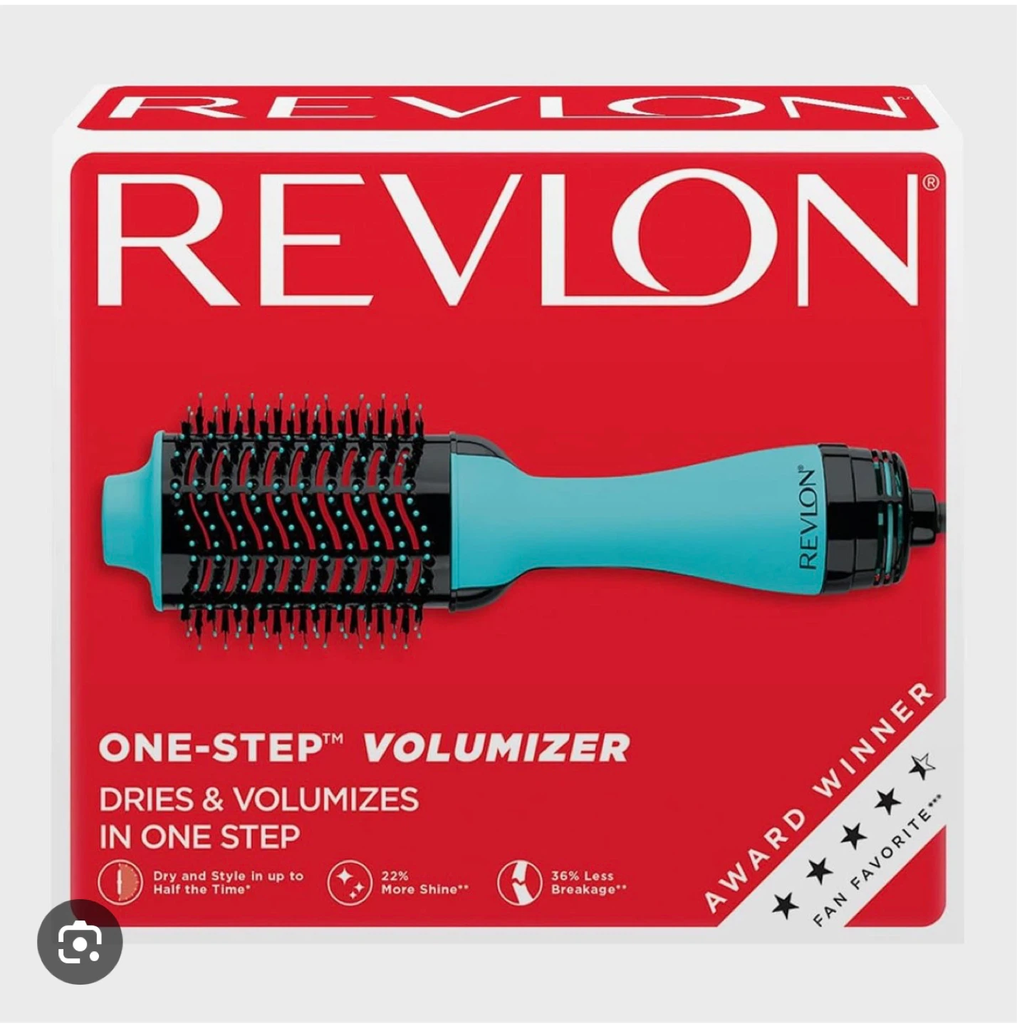 Revlon One Step Volumizer Plus Hair Dryer and Styler (Mint)