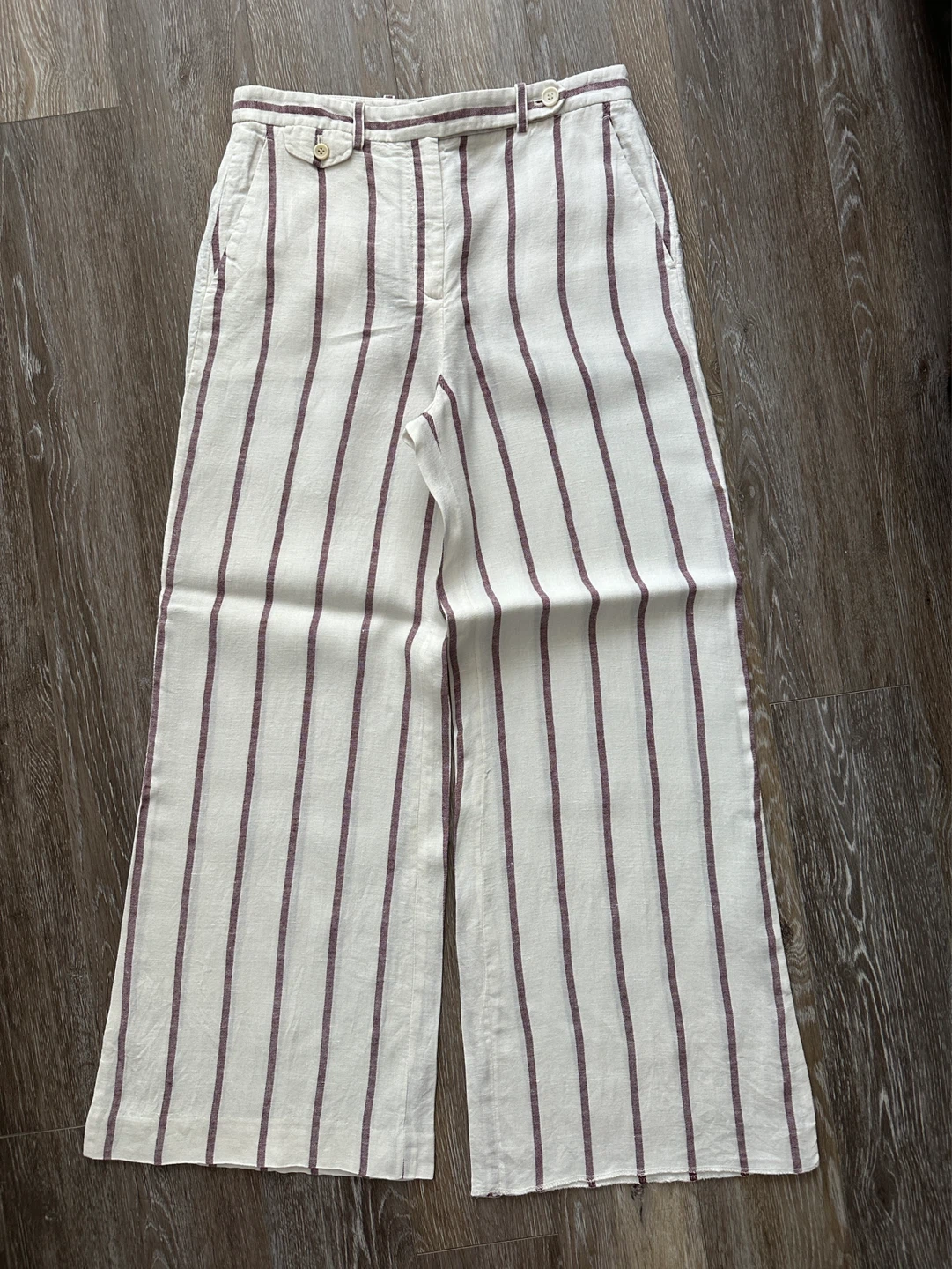 THEORY 100% linen pants