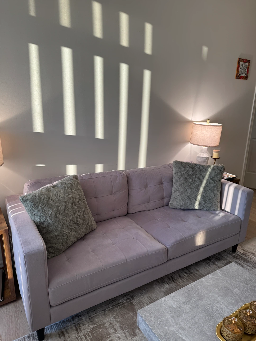 Blush Grey Sofa For sale - photo 2