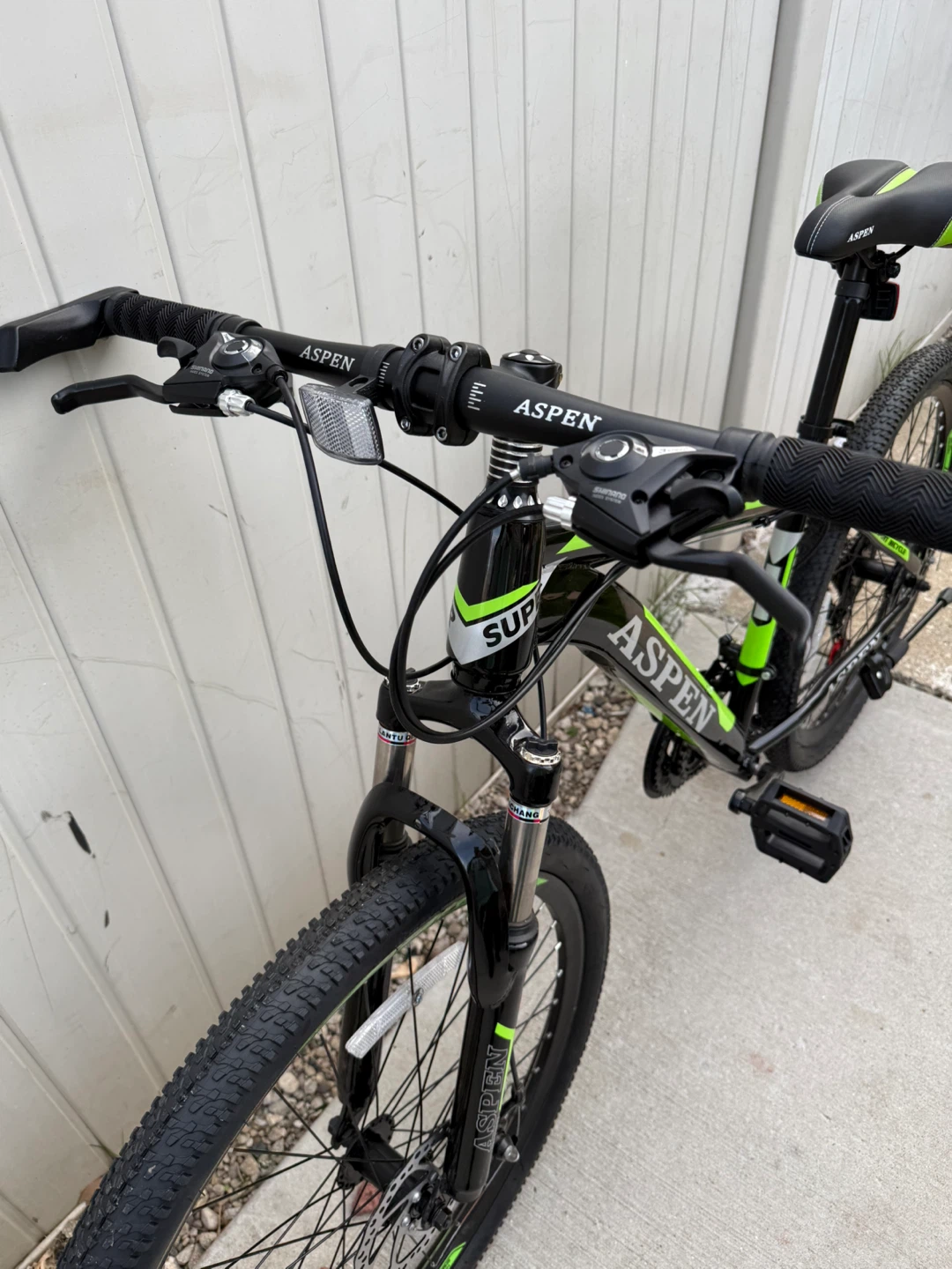 Aspen Super Sport Bike - Black/Green - photo 4