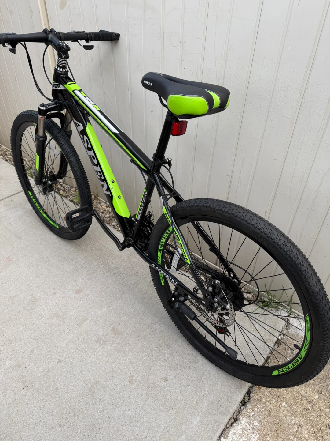 Aspen Super Sport Bike - Black/Green - photo 5