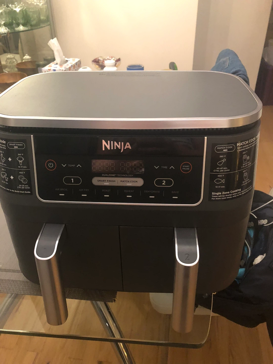 Ninja Foodi 2-Basket Air Fryer 6 in 1 - photo 2