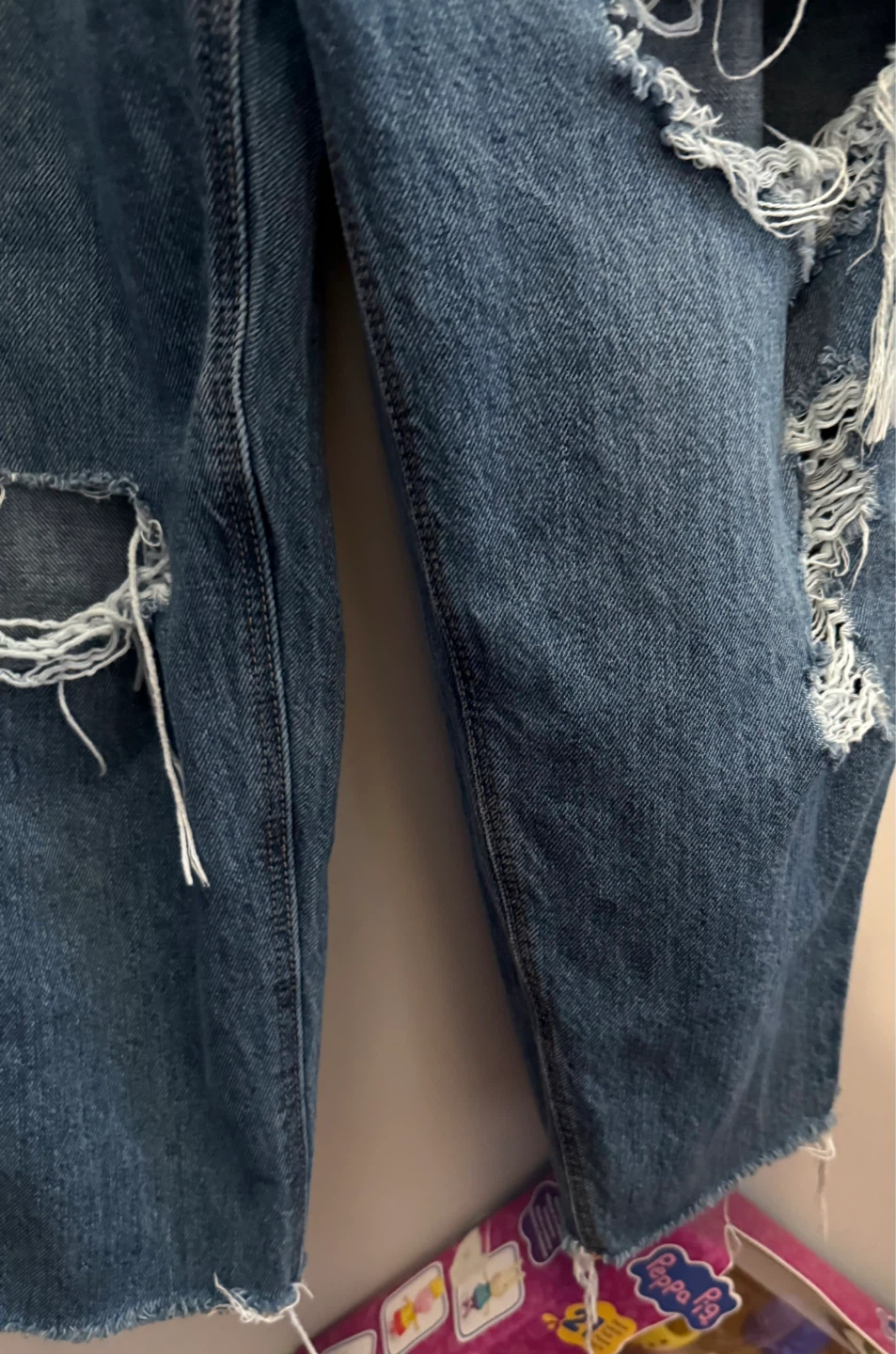 Old Navy Maternity Distressed Jeans Size 16 Short - photo 3