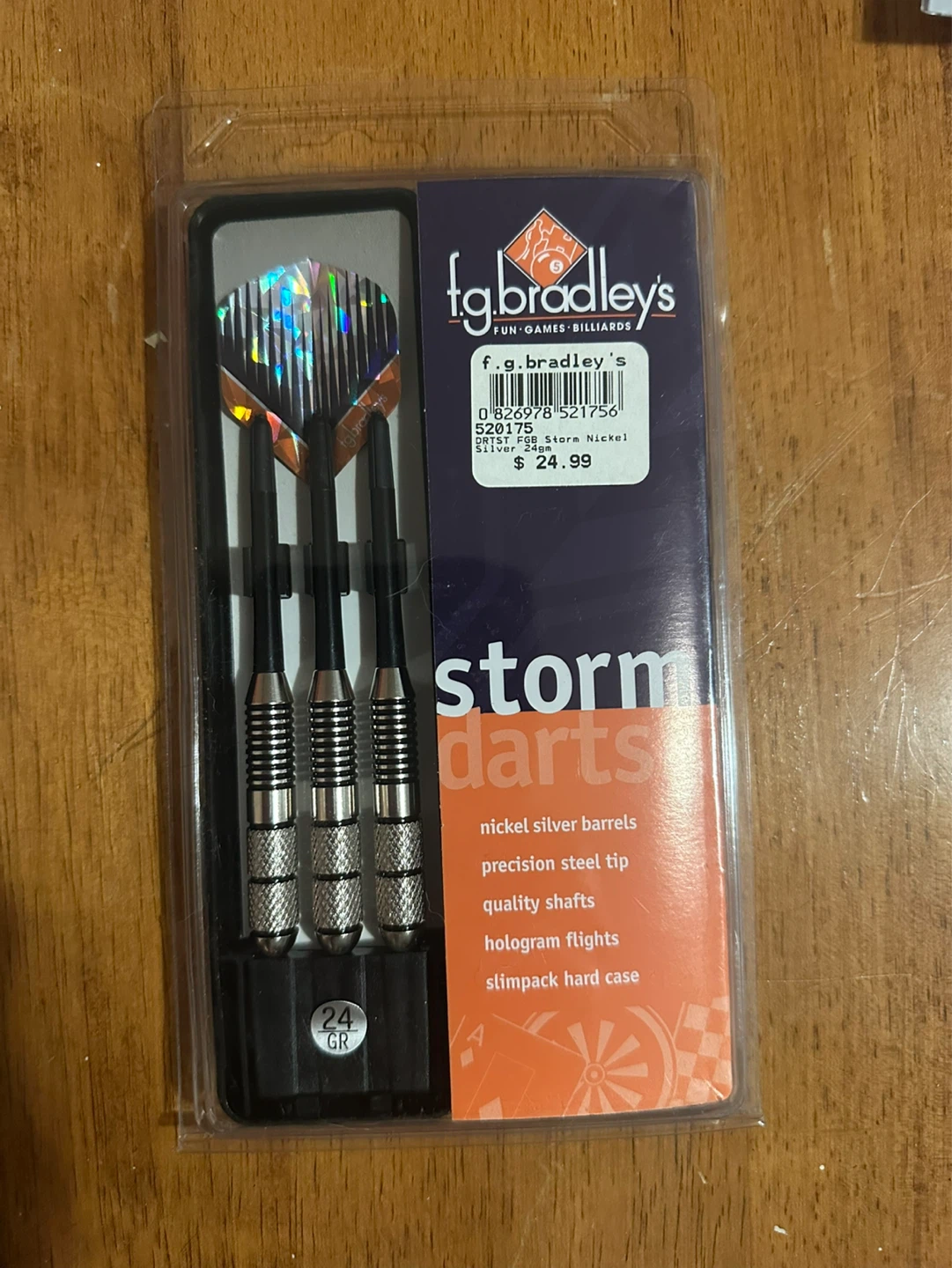 f.g. Bradley's Storm Darts