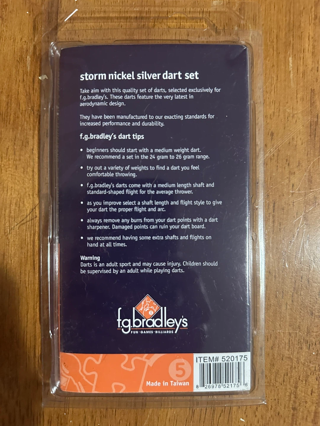 f.g. Bradley's Storm Darts - photo 2