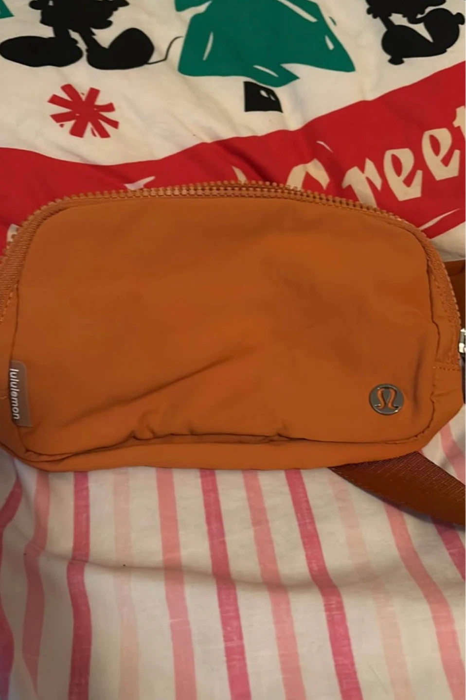 Lululemon belt bag 1L autumn orange