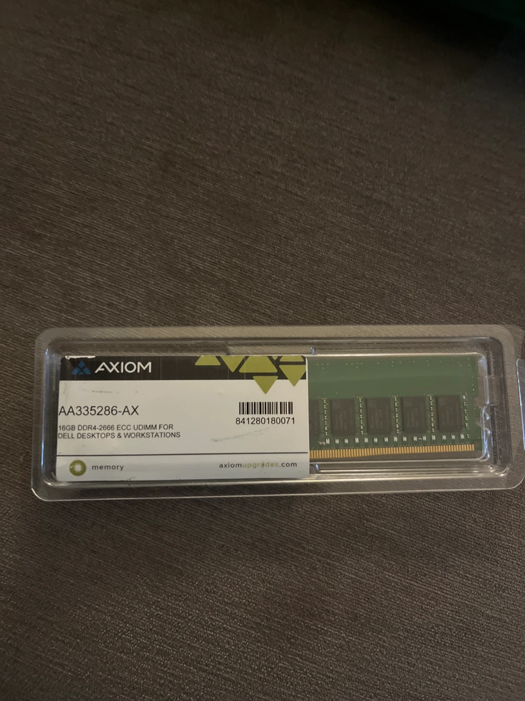Axiom 16GB DDR4-2666 ECC UDIMM RAM