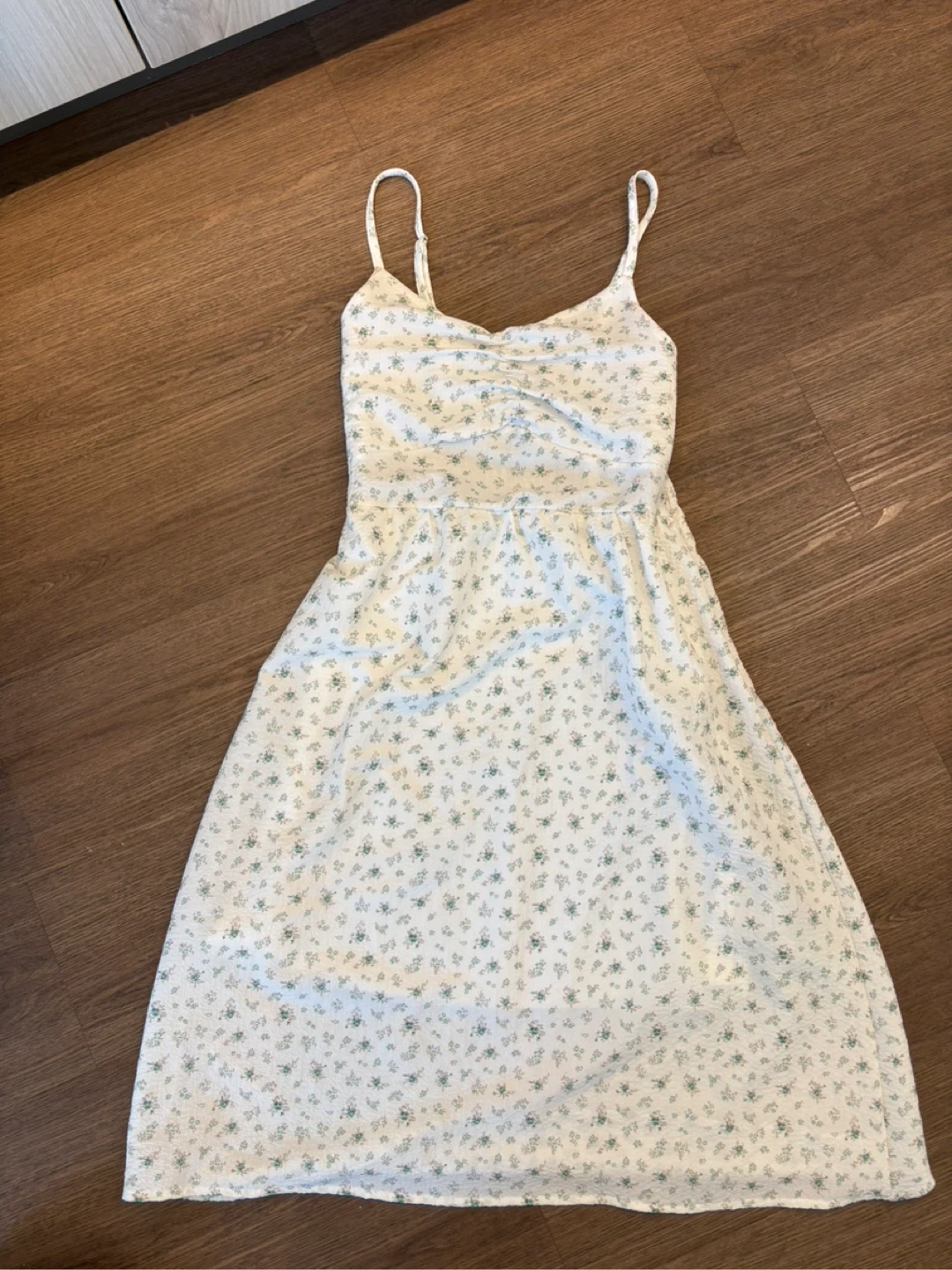 Cute summer floral mini dress