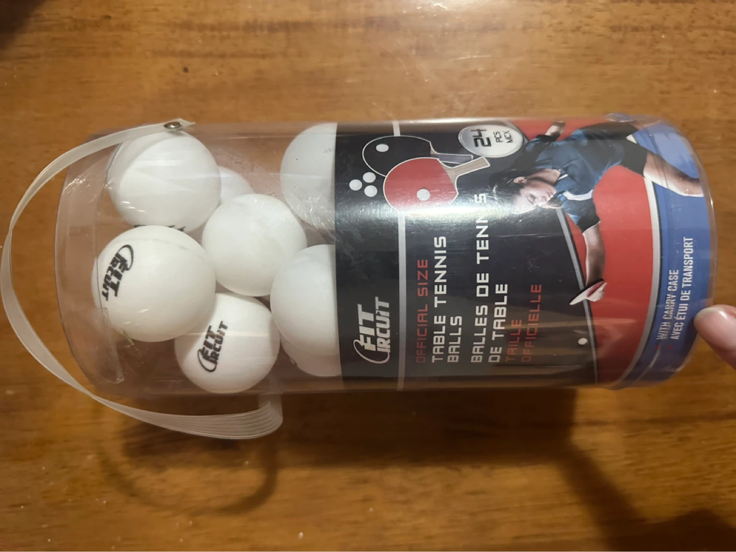 SwiftFlyte Storm Table Tennis Paddles and balls