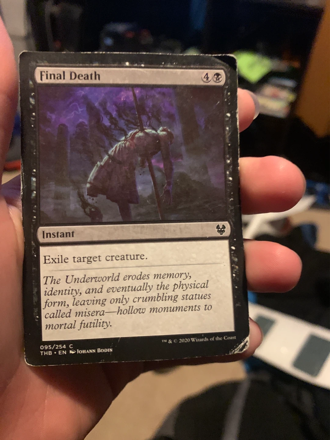 Magic: The Gathering Final Death Card - photo 3
